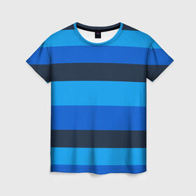 Женская футболка 3D с принтом Фк Зенит в Новосибирске, 100% полиэфир ( синтетическое хлопкоподобное полотно) | прямой крой, круглый вырез горловины, длина до линии бедер | blue | champions | league | петербург | санкт | синий | форма