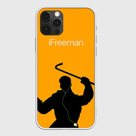 Чехол для iPhone 12 Pro Max с принтом iFreeman в Новосибирске, Силикон |  | Тематика изображения на принте: freeman | gordon | half | halflife | hl | life | гордон | лайф | фримен | халва | халф | халфлайф | халява