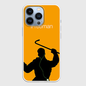 Чехол для iPhone 13 Pro с принтом iFreeman в Новосибирске,  |  | Тематика изображения на принте: freeman | gordon | half | halflife | hl | life | гордон | лайф | фримен | халва | халф | халфлайф | халява