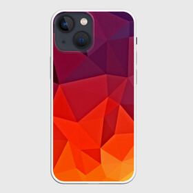 Чехол для iPhone 13 mini с принтом Geometric в Новосибирске,  |  | abstract | abstraction | color | geometry | mirror | polygon | абстракция | геометрия | грани | линии | полигоны | сочетания | треугольники