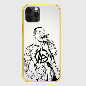 Чехол для iPhone 12 Pro Max с принтом Chester Bennington в Новосибирске, Силикон |  | Тематика изображения на принте: chester bennington | рок