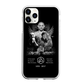 Чехол для iPhone 11 Pro матовый с принтом Chester Bennington в Новосибирске, Силикон |  | chester bennington | рок