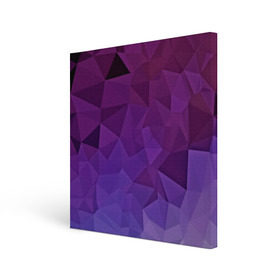 Холст квадратный с принтом Фиолетовые грани в Новосибирске, 100% ПВХ |  | abstract | abstraction | color | geometry | mirror | polygon | абстракция | геометрия | грани | линии | полигоны | сочетания | стекло | треугольники
