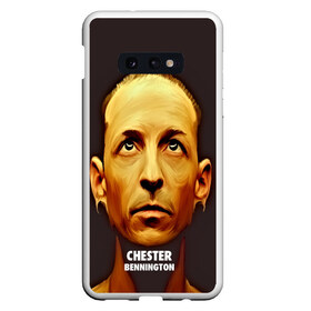 Чехол для Samsung S10E с принтом Chester Bennington в Новосибирске, Силикон | Область печати: задняя сторона чехла, без боковых панелей | 3d | chester bennington | grey daze | linkin park | stone temple pilots | альтернатива | беннингтон | музыка | честер