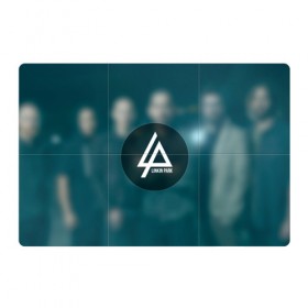Магнитный плакат 3Х2 с принтом Для любителя Linkin Park в Новосибирске, Полимерный материал с магнитным слоем | 6 деталей размером 9*9 см | linkin park | беннингтон | линкин парк | логотип | майк | рок | честер | честор | шинода