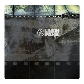 Магнитный плакат 3Х3 с принтом Chester Linkin Park в Новосибирске, Полимерный материал с магнитным слоем | 9 деталей размером 9*9 см | 