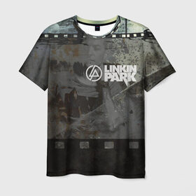 Мужская футболка 3D с принтом Chester Linkin Park в Новосибирске, 100% полиэфир | прямой крой, круглый вырез горловины, длина до линии бедер | 