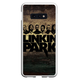 Чехол для Samsung S10E с принтом Linkin Park Band в Новосибирске, Силикон | Область печати: задняя сторона чехла, без боковых панелей | chester bennington | linkin park | беннингтон | линкин паркб честер | майк | шинода