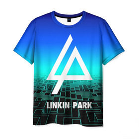 Мужская футболка 3D с принтом Linkin Park в Новосибирске, 100% полиэфир | прямой крой, круглый вырез горловины, длина до линии бедер | 3d | chester bennington | grey daze | linkin park | stone temple pilots | альтернатива | беннингтон | музыка | честер