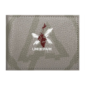 Обложка для студенческого билета с принтом Linkin Park - Hybrid logos в Новосибирске, натуральная кожа | Размер: 11*8 см; Печать на всей внешней стороне | Тематика изображения на принте: 0x000000123 | chester | hybrid | linkin park | линкин парк