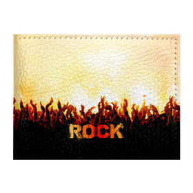 Обложка для студенческого билета с принтом Rock концерт в Новосибирске, натуральная кожа | Размер: 11*8 см; Печать на всей внешней стороне | rock | в толпу | гитара | группа | дым | жанр | концерт | металл | музыка | надпись | панк | певец | песня | прыжок | рок | рок н рол | руки | стиль | хард | хой | я люблю рок