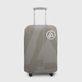 Чехол для чемодана 3D с принтом Linkin Park Hoodie в Новосибирске, 86% полиэфир, 14% спандекс | двустороннее нанесение принта, прорези для ручек и колес | 0x000000123 | chester | linkin park | линкин парк