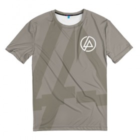 Мужская футболка 3D с принтом Linkin Park Hoodie в Новосибирске, 100% полиэфир | прямой крой, круглый вырез горловины, длина до линии бедер | 0x000000123 | chester | linkin park | линкин парк
