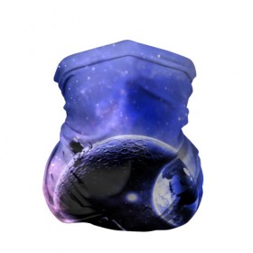 Бандана-труба 3D с принтом Вселенная бесконечна в Новосибирске, 100% полиэстер, ткань с особыми свойствами — Activecool | плотность 150‒180 г/м2; хорошо тянется, но сохраняет форму | Тематика изображения на принте: звезды | планета | разноцветный | шлем | яркий