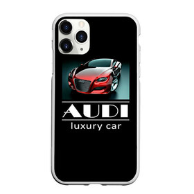 Чехол для iPhone 11 Pro Max матовый с принтом AUDI luxury car в Новосибирске, Силикон |  | ауди | машина