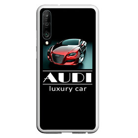 Чехол для Honor P30 с принтом AUDI luxury car в Новосибирске, Силикон | Область печати: задняя сторона чехла, без боковых панелей | ауди | машина