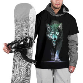 Накидка на куртку 3D с принтом Волчий оскал в Новосибирске, 100% полиэстер |  | аука | бирюк | волк | волчара | волчица | волчок | глаза | животное | животные | зверь | зеленые | злость | картина | койот | млекопитающее | рисунок | санитар леса | серый | хищник | цветной | шакал