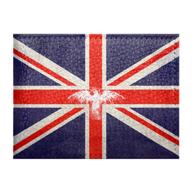 Обложка для студенческого билета с принтом Флаг Англии с белым орлом в Новосибирске, натуральная кожа | Размер: 11*8 см; Печать на всей внешней стороне | Тематика изображения на принте: london | англия | белый | брызги | великобритания | империя | клякса | крылья | лондон | необычный | объеденное королевство | орел | птица | символ | сокол | туманный альбион | флаг