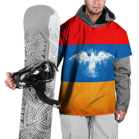 Накидка на куртку 3D с принтом Флаг Армении с белым орлом в Новосибирске, 100% полиэстер |  | айастан | армения | белый | босеан | брызги | ереван | знамя | империя | клякса | крылья | кумач | необычный | орел | пойс | птица | символ | сокол | стяг | флаг | хайастан | штандарт