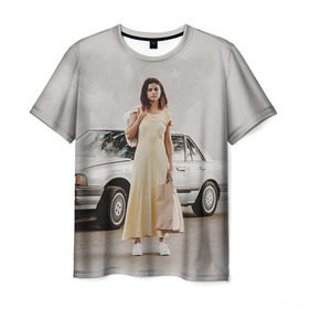 Мужская футболка 3D с принтом Selena Gomez в Новосибирске, 100% полиэфир | прямой крой, круглый вырез горловины, длина до линии бедер | selena gomez