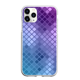 Чехол для iPhone 11 Pro матовый с принтом Snake в Новосибирске, Силикон |  | blue | disco | geometry | skin | snake | square | violet | абстракция | блеск | геометрия | диско | змея | кожа | орнамент | паттерн