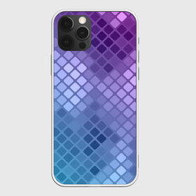 Чехол для iPhone 12 Pro Max с принтом Snake в Новосибирске, Силикон |  | blue | disco | geometry | skin | snake | square | violet | абстракция | блеск | геометрия | диско | змея | кожа | орнамент | паттерн