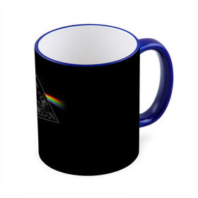 Кружка 3D с принтом Pink Floyd Make Rainbow в Новосибирске, керамика | ёмкость 330 мл | англия | басы | британия | гитара | группа | логотип | музыка | песни | пинк флойд | призма | радуга | рок | свет