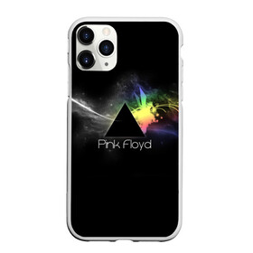 Чехол для iPhone 11 Pro Max матовый с принтом Pink Floyd Logo в Новосибирске, Силикон |  | англия | басы | британия | гитара | группа | дым | космос | логотип | музыка | песни | пинк флойд | призма | радуга | рок | свет