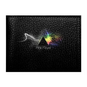 Обложка для студенческого билета с принтом Pink Floyd Logo в Новосибирске, натуральная кожа | Размер: 11*8 см; Печать на всей внешней стороне | Тематика изображения на принте: англия | басы | британия | гитара | группа | дым | космос | логотип | музыка | песни | пинк флойд | призма | радуга | рок | свет