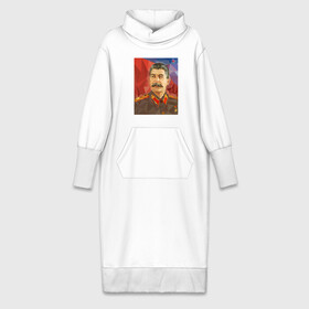 Платье удлиненное хлопок с принтом Сталин в Новосибирске,  |  | ссср | сталин