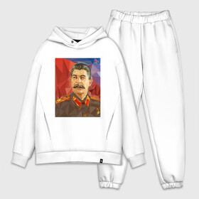 Мужской костюм хлопок OVERSIZE с принтом Сталин в Новосибирске,  |  | ссср | сталин