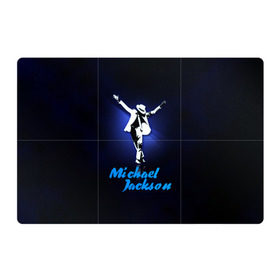 Магнитный плакат 3Х2 с принтом Майкл Джексон в Новосибирске, Полимерный материал с магнитным слоем | 6 деталей размером 9*9 см | Тематика изображения на принте: michael jackson | король
