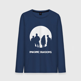 Мужской лонгслив хлопок с принтом Imagine Dragons в Новосибирске, 100% хлопок |  | imagine dragons