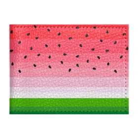 Обложка для студенческого билета с принтом Арбузик в Новосибирске, натуральная кожа | Размер: 11*8 см; Печать на всей внешней стороне | pattern | trend | арбуз | зеленый | косточки | красный | мода | патерн | паттерн | розовый | текстура | тренд | фрукт | ягода