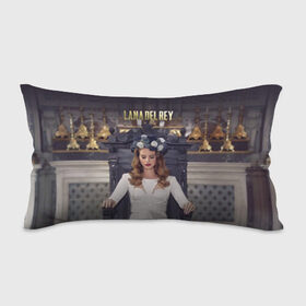 Подушка 3D антистресс с принтом Lana Del Rey в Новосибирске, наволочка — 100% полиэстер, наполнитель — вспененный полистирол | состоит из подушки и наволочки на молнии | lana del rey | лана дель рей