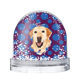 Снежный шар с принтом Лабрадор Ретривер в Новосибирске, Пластик | Изображение внутри шара печатается на глянцевой фотобумаге с двух сторон | animal | dog | labrador retriever | pet | puppy | арт | животные | лабрадор | пес | собаки