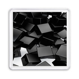 Магнит 55*55 с принтом Кубы материи в Новосибирске, Пластик | Размер: 65*65 мм; Размер печати: 55*55 мм | abstract | abstraction | block | tessera | абстракция | кубики | текстура