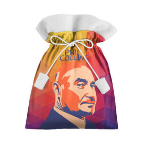 Подарочный 3D мешок с принтом Phil Collins в Новосибирске, 100% полиэстер | Размер: 29*39 см | phil collins | актер | альтернатива | британский певец | музыкант | рок