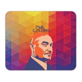 Коврик прямоугольный с принтом Phil Collins в Новосибирске, натуральный каучук | размер 230 х 185 мм; запечатка лицевой стороны | phil collins | актер | альтернатива | британский певец | музыкант | рок