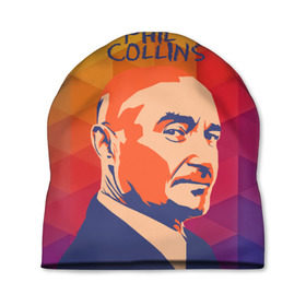 Шапка 3D с принтом Phil Collins в Новосибирске, 100% полиэстер | универсальный размер, печать по всей поверхности изделия | phil collins | актер | альтернатива | британский певец | музыкант | рок