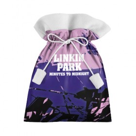 Подарочный 3D мешок с принтом Linkin park в Новосибирске, 100% полиэстер | Размер: 29*39 см | chester bennington | grey daze | linkin park | rock | stone temple pilots | альтернатива | беннингтон | музыка | рок | рэп кор
