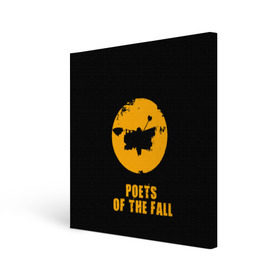 Холст квадратный с принтом poets of the fall в Новосибирске, 100% ПВХ |  | poets of the fall | rock | альтернатива | музыка | поэты | рок | фины