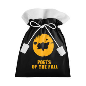 Подарочный 3D мешок с принтом poets of the fall в Новосибирске, 100% полиэстер | Размер: 29*39 см | Тематика изображения на принте: poets of the fall | rock | альтернатива | музыка | поэты | рок | фины