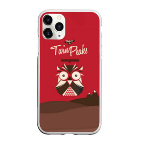 Чехол для iPhone 11 Pro матовый с принтом Добро пожаловать в Twin Peaks в Новосибирске, Силикон |  | дьявол | крафт | плакат | ретро | сова | твин пикс
