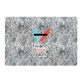 Магнитный плакат 3Х2 с принтом TOP в Новосибирске, Полимерный материал с магнитным слоем | 6 деталей размером 9*9 см | rock | t.o.p. | top | twenty one pilots | рок
