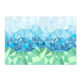 Магнитный плакат 3Х2 с принтом URAL polygonal в Новосибирске, Полимерный материал с магнитным слоем | 6 деталей размером 9*9 см | Тематика изображения на принте: polygonal | yaaydesign | екатеринбург | поли | полигональный | россия | урал