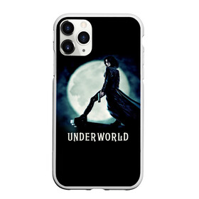 Чехол для iPhone 11 Pro матовый с принтом Другой мир в Новосибирске, Силикон |  | Тематика изображения на принте: fentezi | underworld | боевик | вампир | кино | киногерой | луна | ночь | оборотень | оружие | фэнтези
