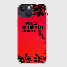 Чехол для iPhone 13 mini с принтом poets of the fall в Новосибирске,  |  | poets of the fall | rock | альтернатива | музыка | поэты | рок | фины