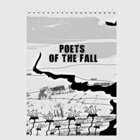 Скетчбук с принтом Poets of the fall в Новосибирске, 100% бумага
 | 48 листов, плотность листов — 100 г/м2, плотность картонной обложки — 250 г/м2. Листы скреплены сверху удобной пружинной спиралью | Тематика изображения на принте: poets of the fall | rock | альтернатива | музыка | поэты | рок | фины