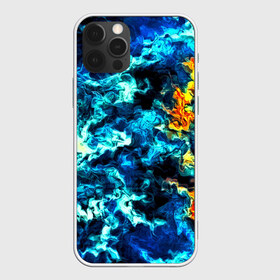 Чехол для iPhone 12 Pro Max с принтом Frozen abstraction в Новосибирске, Силикон |  | 3d | абстракция | волны | другие | краска | линии | оптические | полосы | прикольные | разводы | узоры | фрактал | цветные | яркие